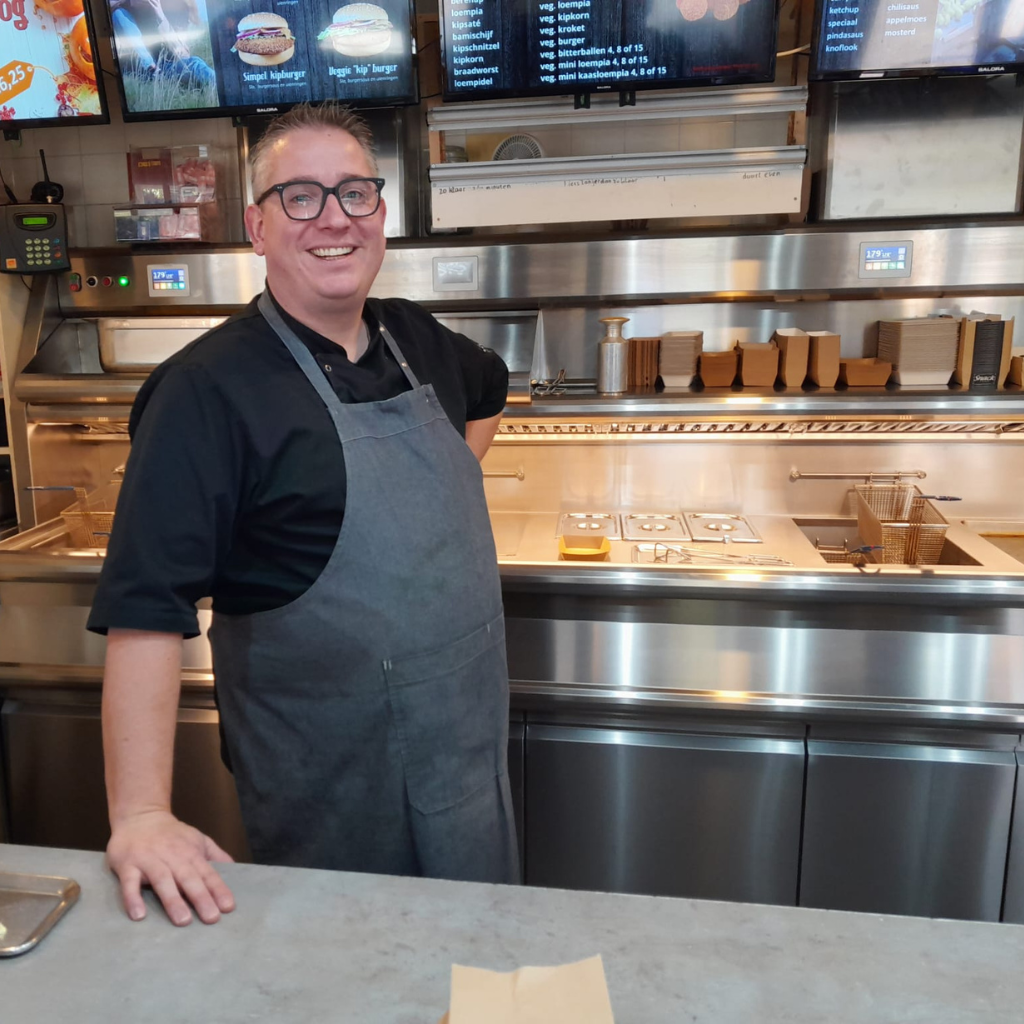 Medewerker van Cafetaria De Halte